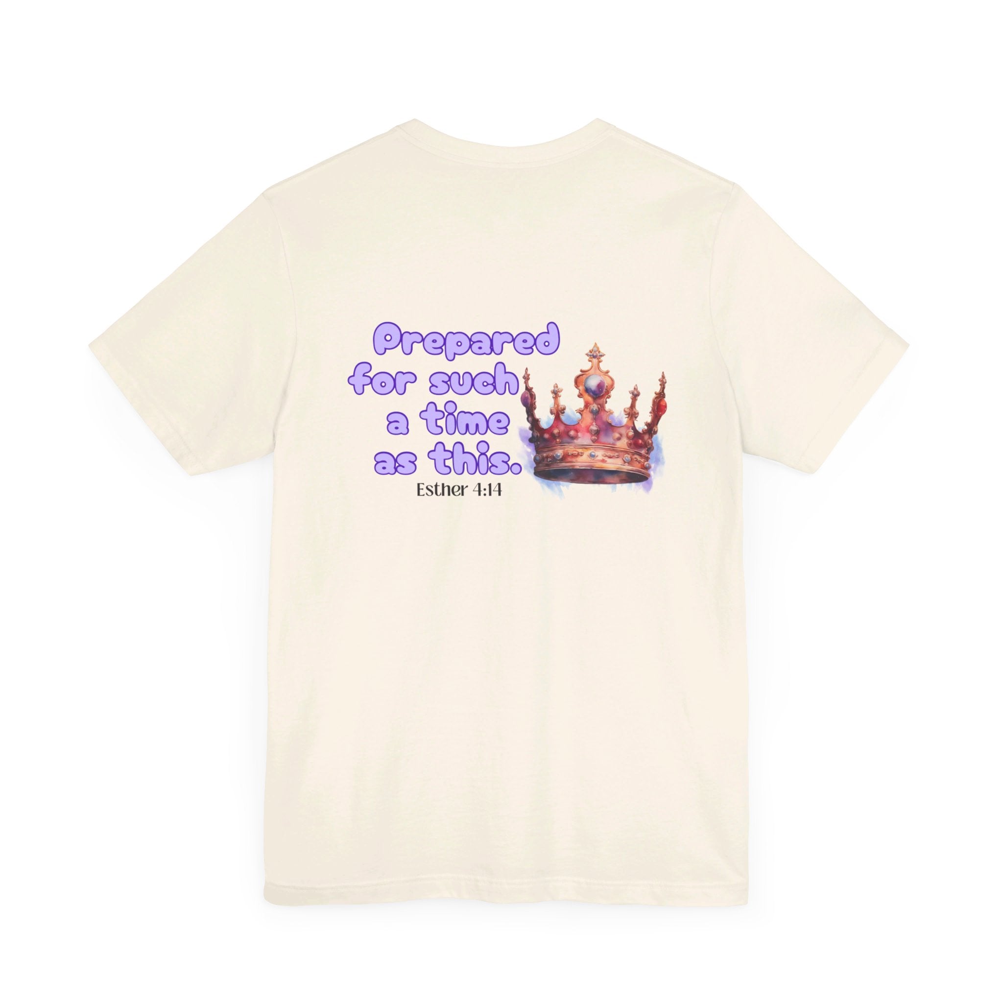 In my Esther era / hand drawn shirt / Bible gift / shirt /  Unisex Jersey Short Sleeve Tee