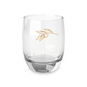 Gold Olive / Olive Tree Polyphenol punch / rank up consultant gift / 3.5 inch Whiskey Glass