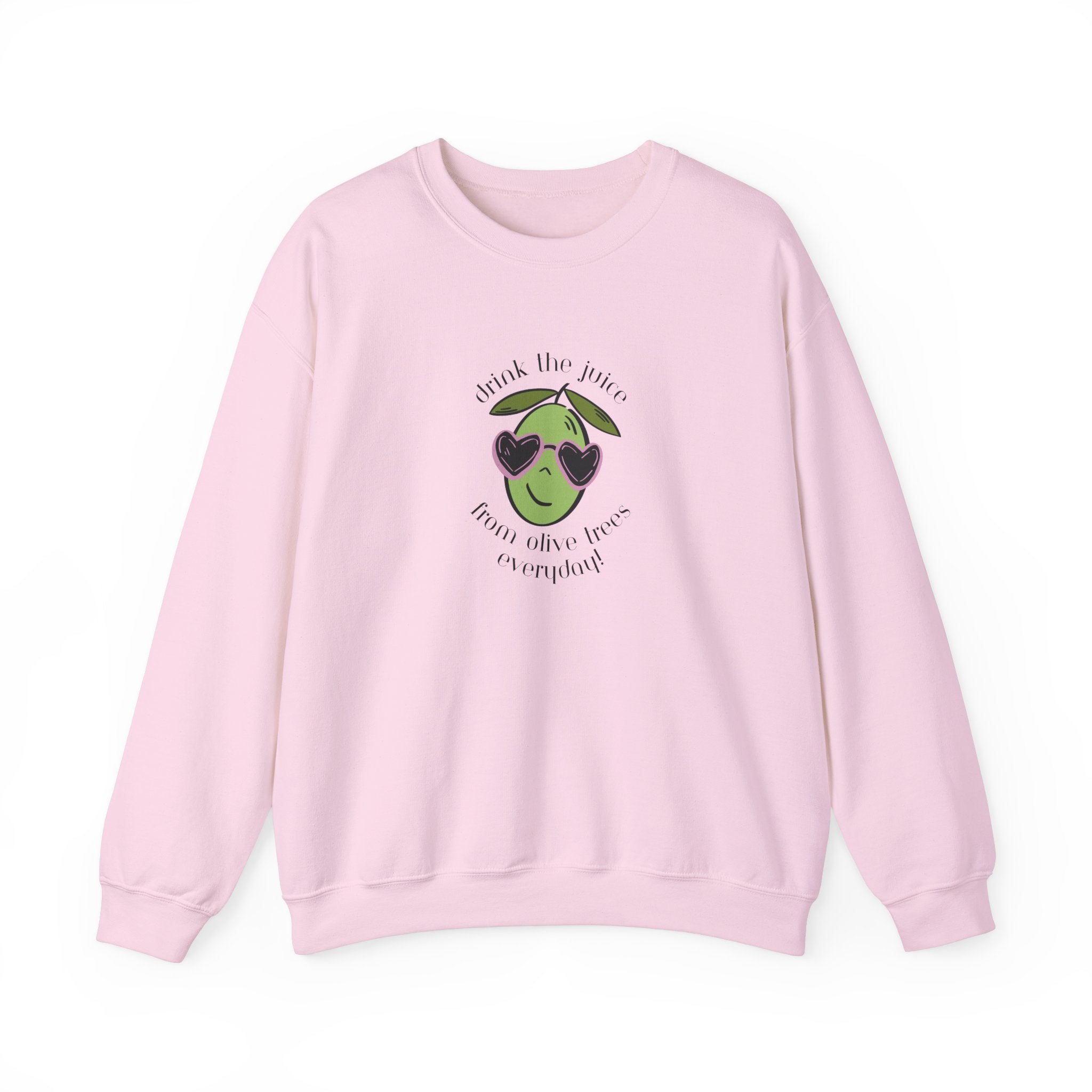 Drink an olive tree everyday / waterless beauty / olive tree / Unisex Heavy Blend™ Crewneck Sweatshirt