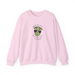 Drink an olive tree everyday / waterless beauty / olive tree / Unisex Heavy Blend™ Crewneck Sweatshirt