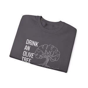 Water in skincare / waterless beauty / drink an olive tree / Unisex Heavy Blend™ Crewneck Sweatshirt