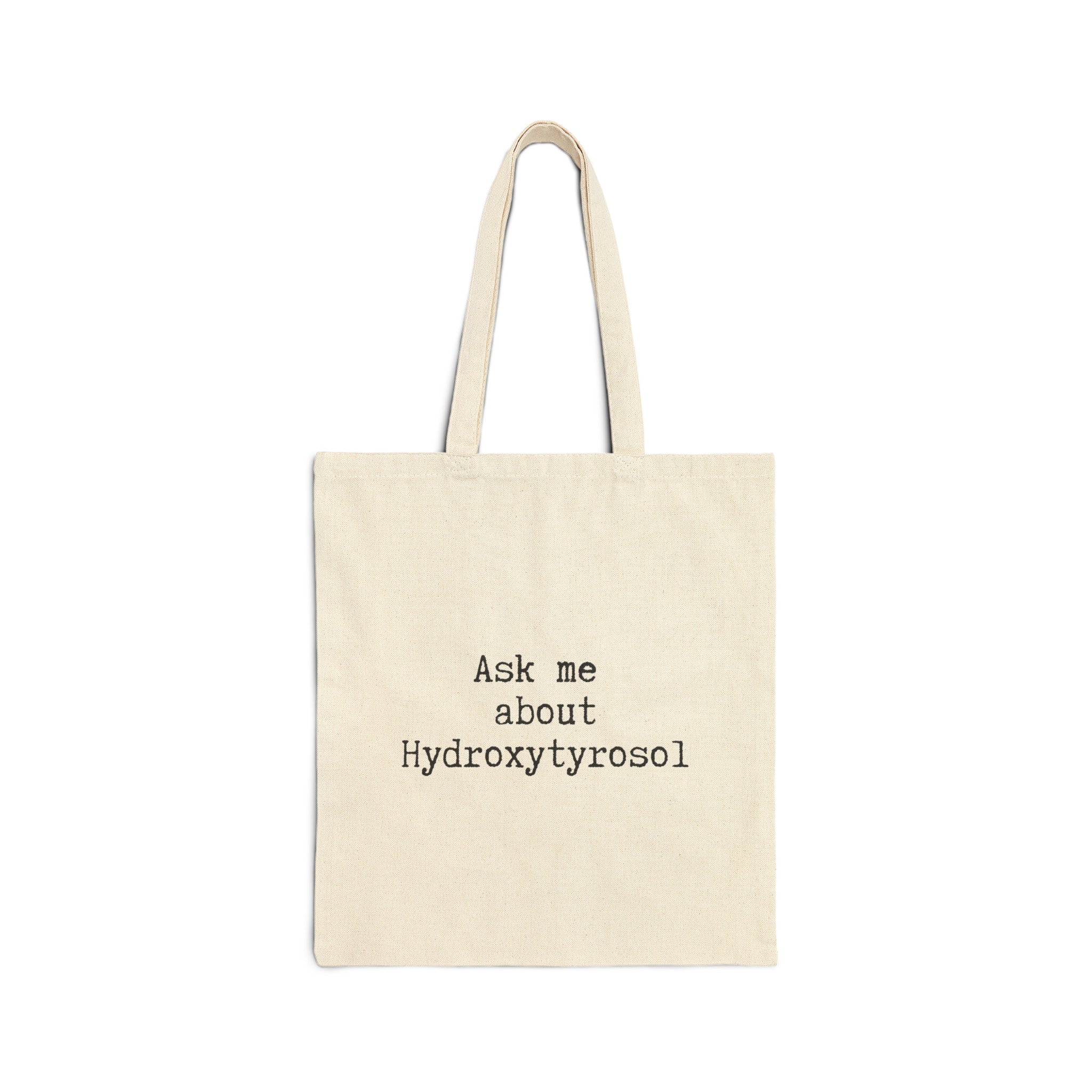 Waterless Skincare // Cotton Canvas Tote Bag