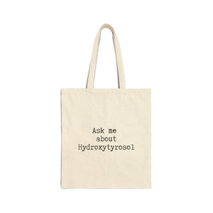 Waterless Skincare // Cotton Canvas Tote Bag