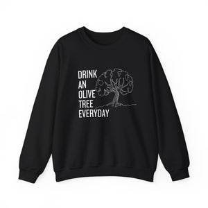 Water in skincare / waterless beauty / drink an olive tree / Unisex Heavy Blend™ Crewneck Sweatshirt