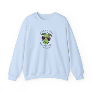 Drink an olive tree everyday / waterless beauty / olive tree / Unisex Heavy Blend™ Crewneck Sweatshirt