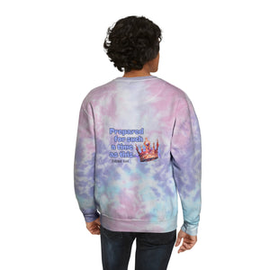 In my Esther era / hand drawn shirt / Bible gift / shirt /  Unisex Tie-Dye Sweatshirt