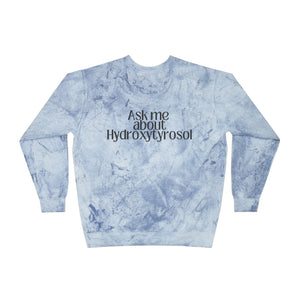 Water in Skincare // Unisex Color Blast Crewneck Sweatshirt