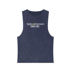 Hydroxytyrosol dealer / Olive tree consultant gift / Unisex Stonewash Tank Top