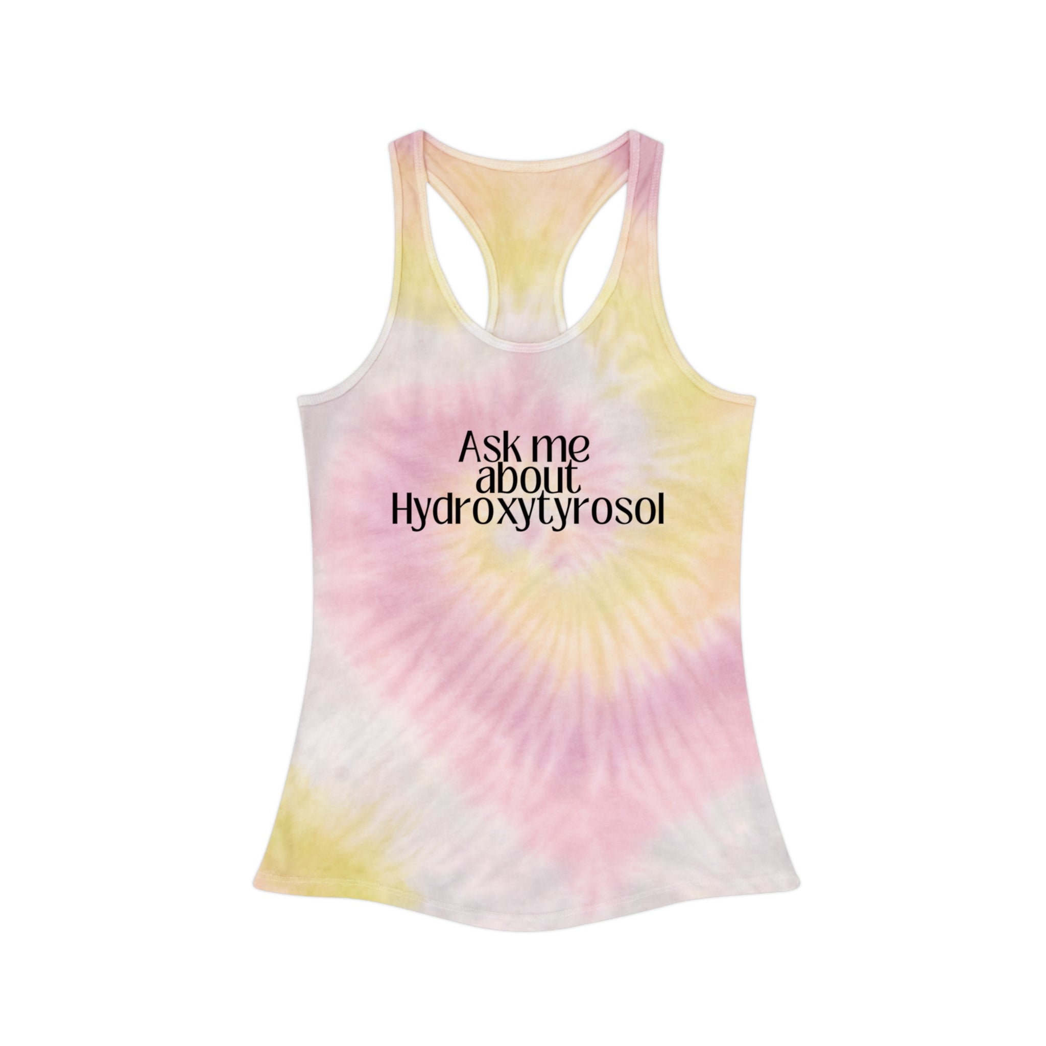 Water in Skincare // Tie Dye Racerback Tank Top