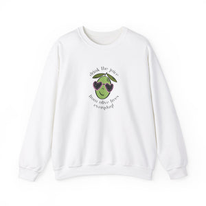 Drink an olive tree everyday / waterless beauty / olive tree / Unisex Heavy Blend™ Crewneck Sweatshirt