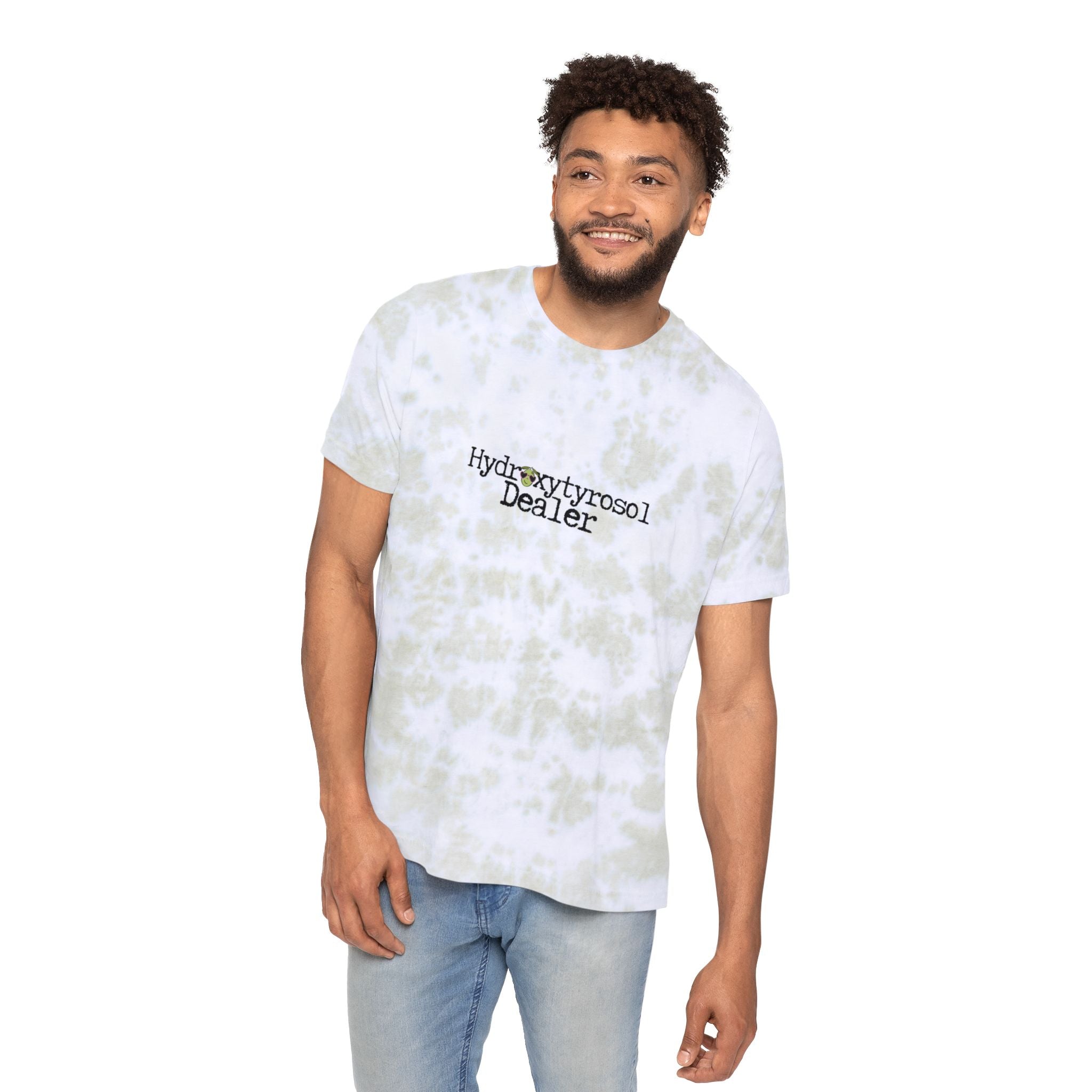 Hydroxytyrosol dealer / olive tree leaves / consultant gift / Unisex FWD Fashion Tie-Dyed T-Shirt