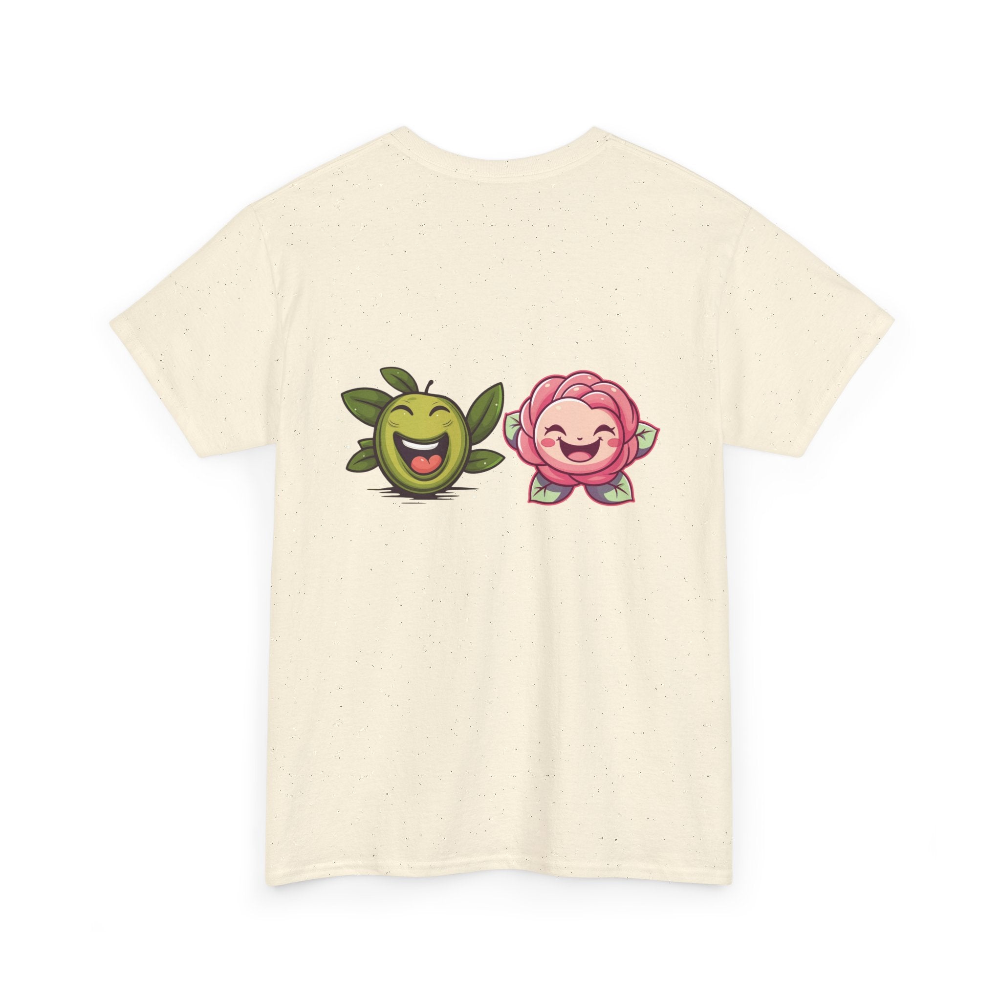 Olives and roses / olive trees / rose and olive cartoon / Unisex Heavy Cotton Tee