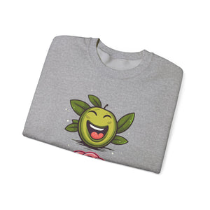 Olives and roses  / waterless beauty / olive tree / Unisex Heavy Blend™ Crewneck Sweatshirt