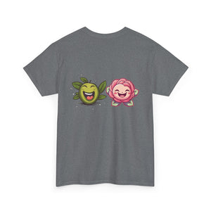 Olives and roses / olive trees / rose and olive cartoon / Unisex Heavy Cotton Tee