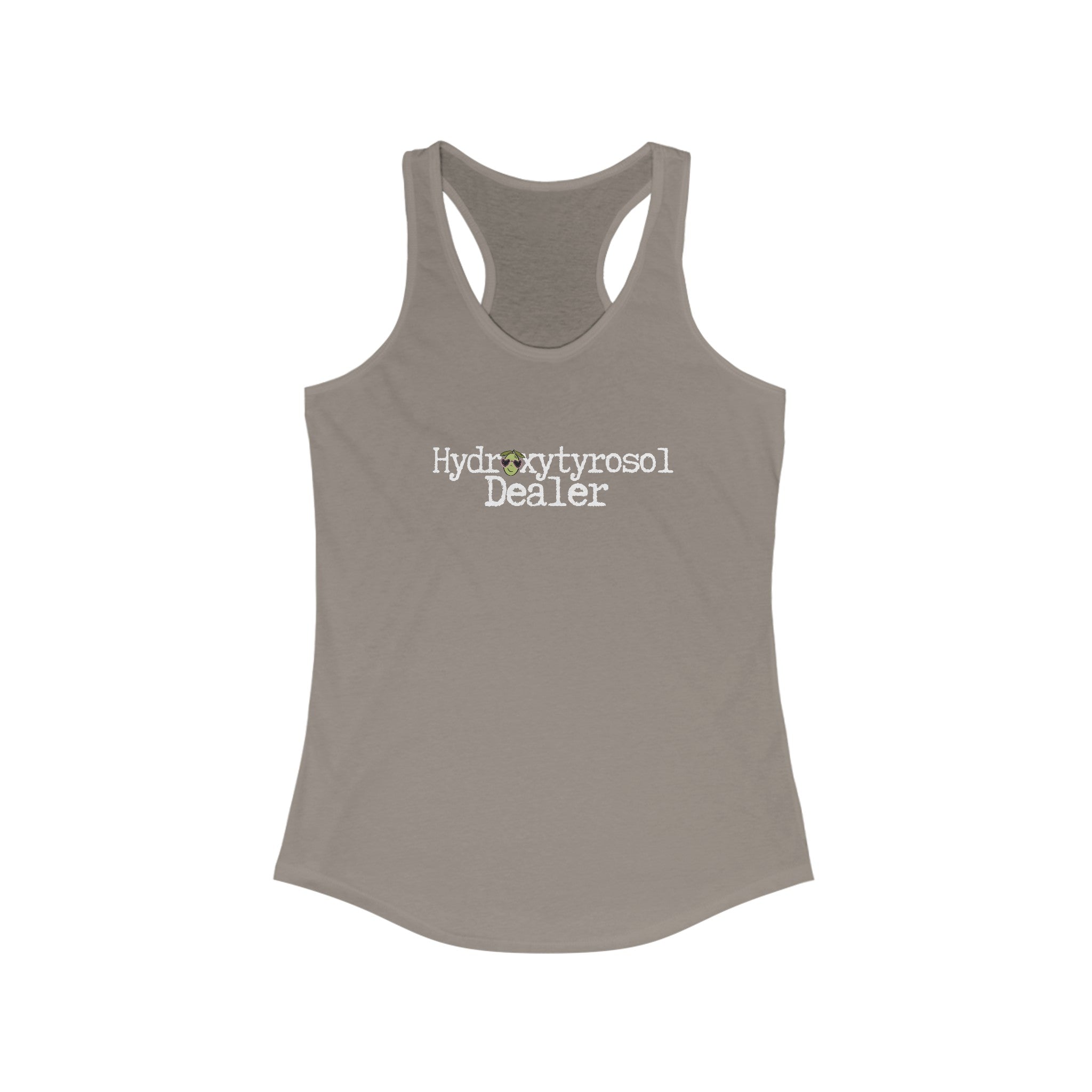 Hydroxytyrosol dealer Olive tree consultant gift / shirt / Women's Ideal Racerback Tank