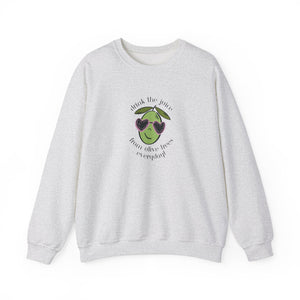 Drink an olive tree everyday / waterless beauty / olive tree / Unisex Heavy Blend™ Crewneck Sweatshirt