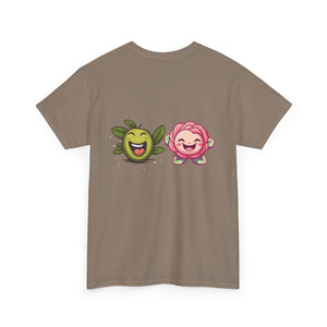 Olives and roses / olive trees / rose and olive cartoon / Unisex Heavy Cotton Tee