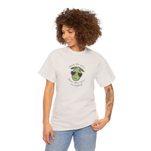 Drink skincare / olive trees / olive cartoon / Unisex Heavy Cotton Tee