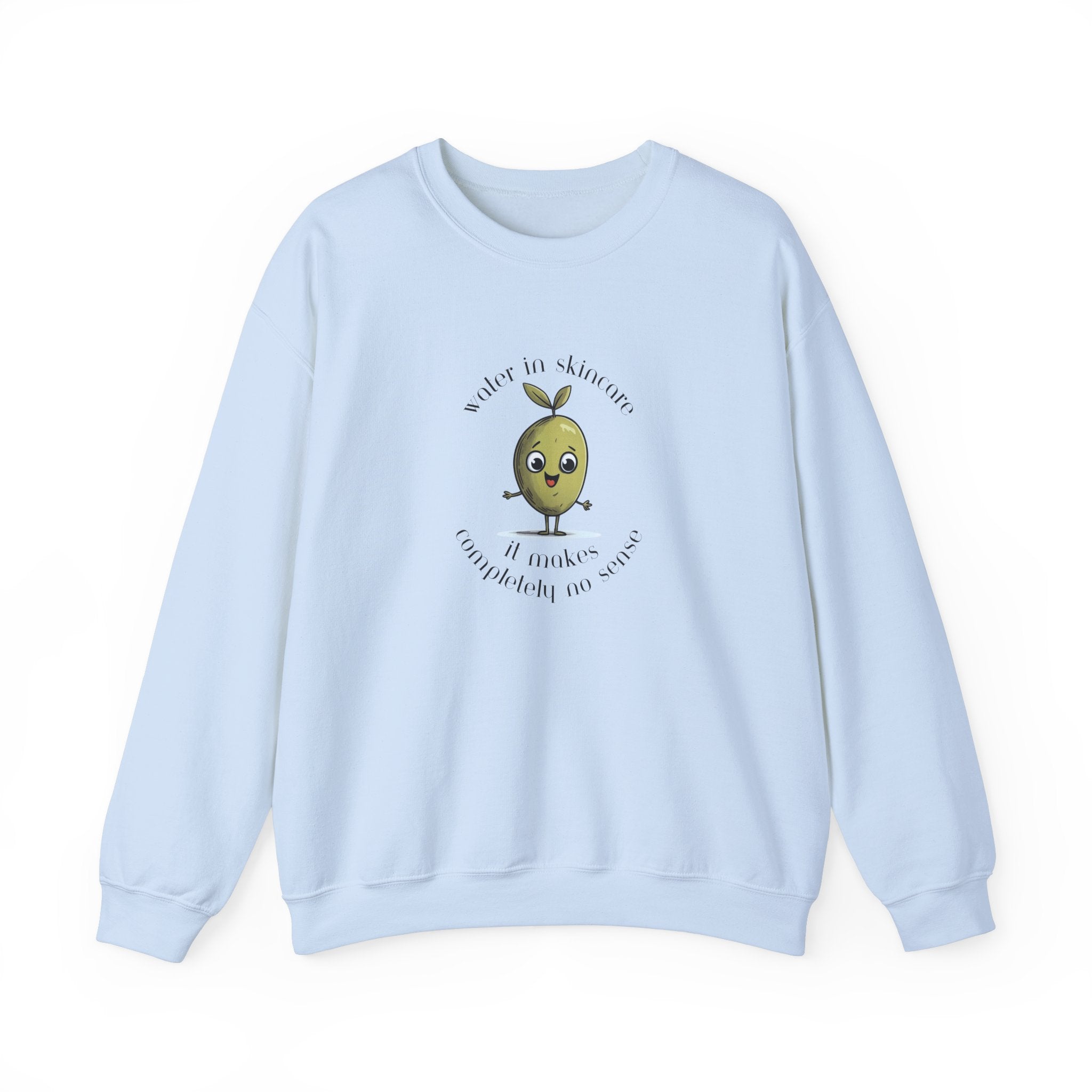 Water in skincare / waterless beauty / olive tree / Unisex Heavy Blend™ Crewneck Sweatshirt