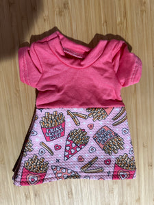 Fries pink dress - knit dress - rts
