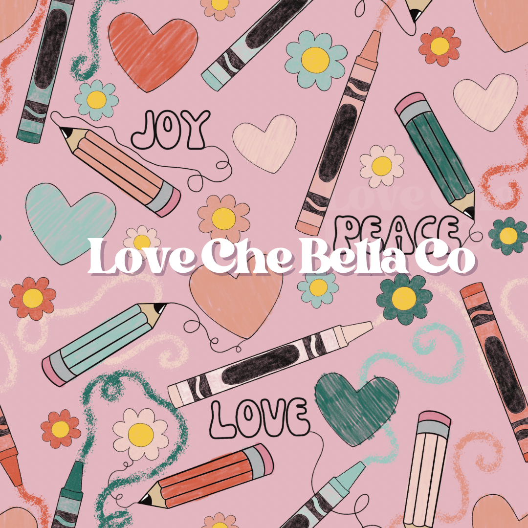 Love Joy Peace Art - Seamless File