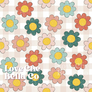 Coloring flowers - Seamless File