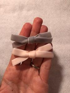 Set of 2 velvet bows or One bow