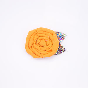 Vintage Golden yellow Rose - 2 inch