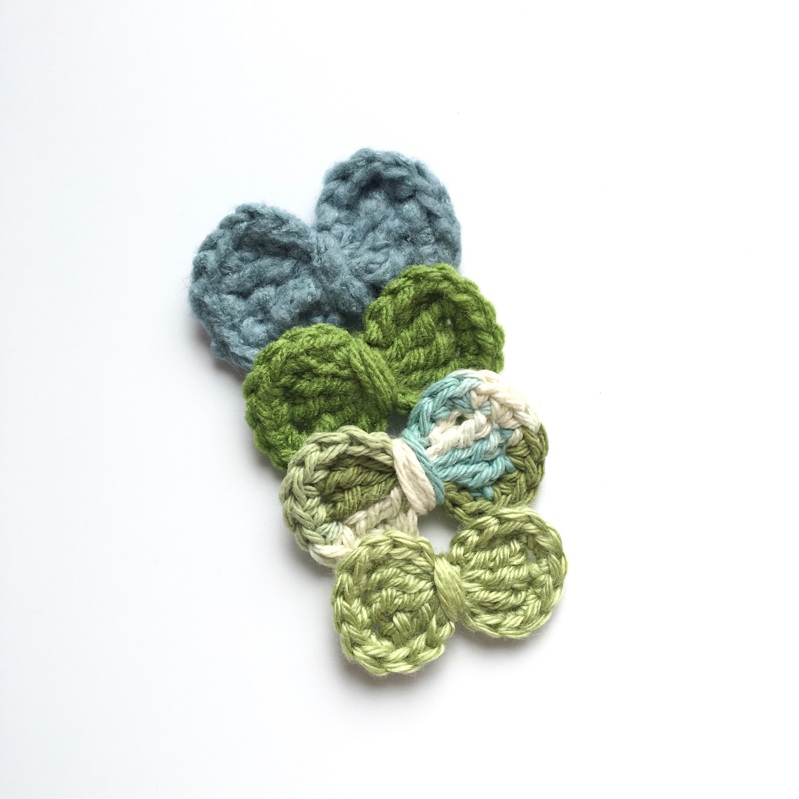 St. Paddy’s Day Crocheted Bows