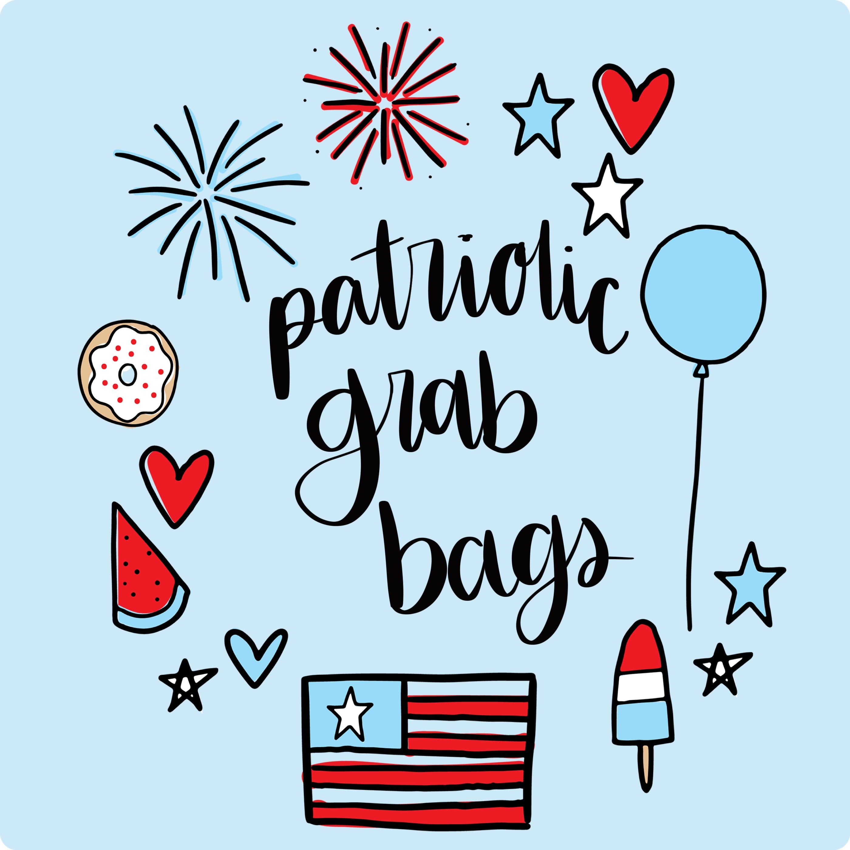 Patriotic grab bag -