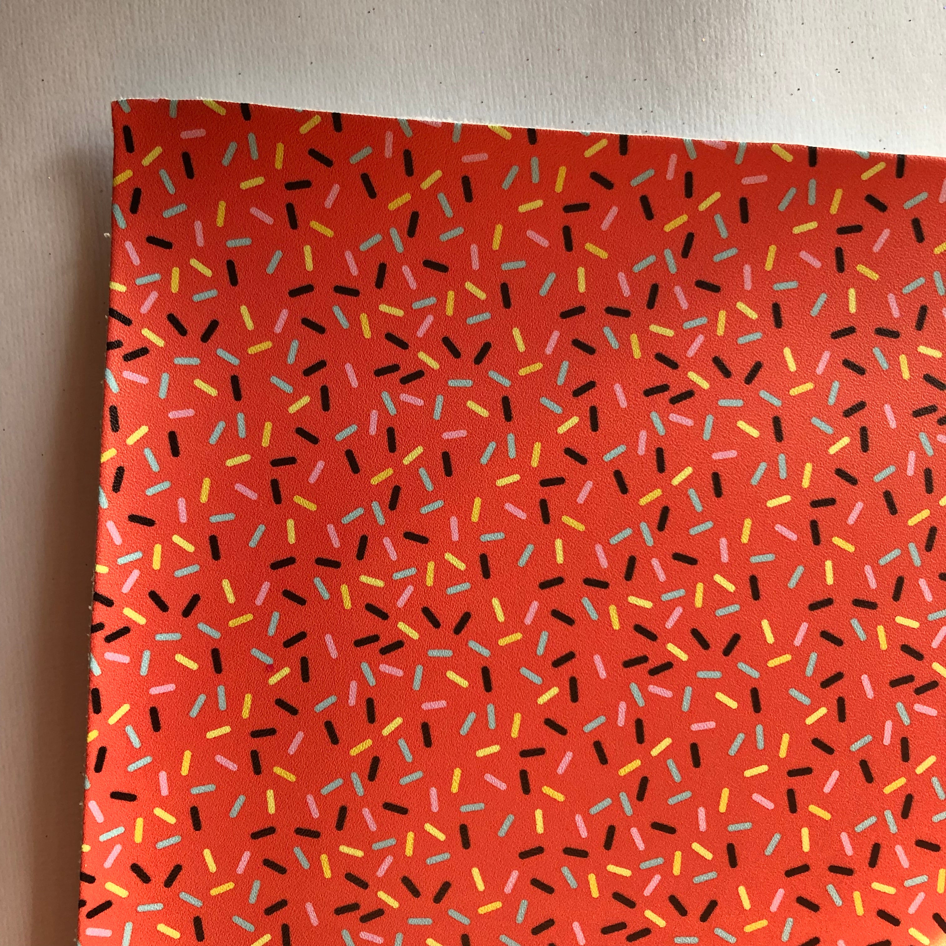 Orange sprinkles - fall