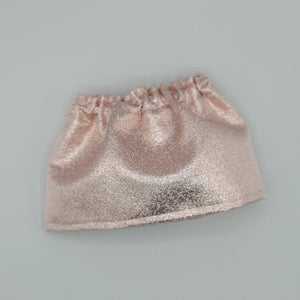 Shimmer rose gold Skirt - RTS