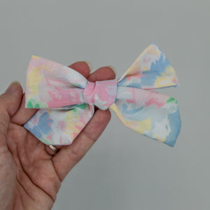 Watercolor yellow flora 4 inch River Bow- ATD kind