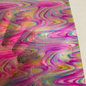 Summer holographic swirl jelly - waterproof