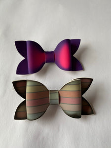 Black color changing Zoe bow -