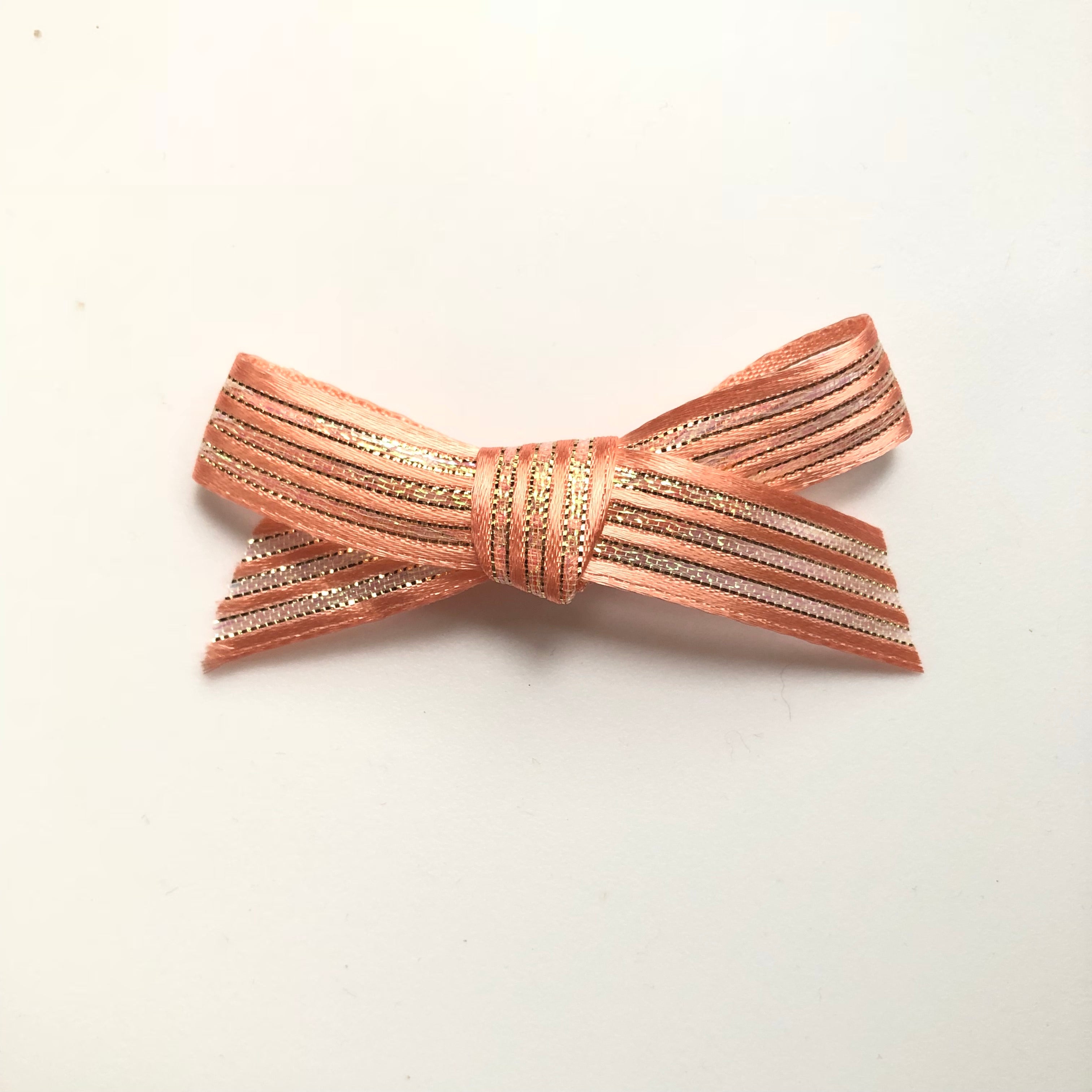 Shimmer ribbon bow