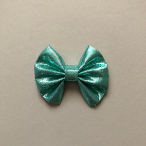 Sea foam Mermaid tiny FAN bow