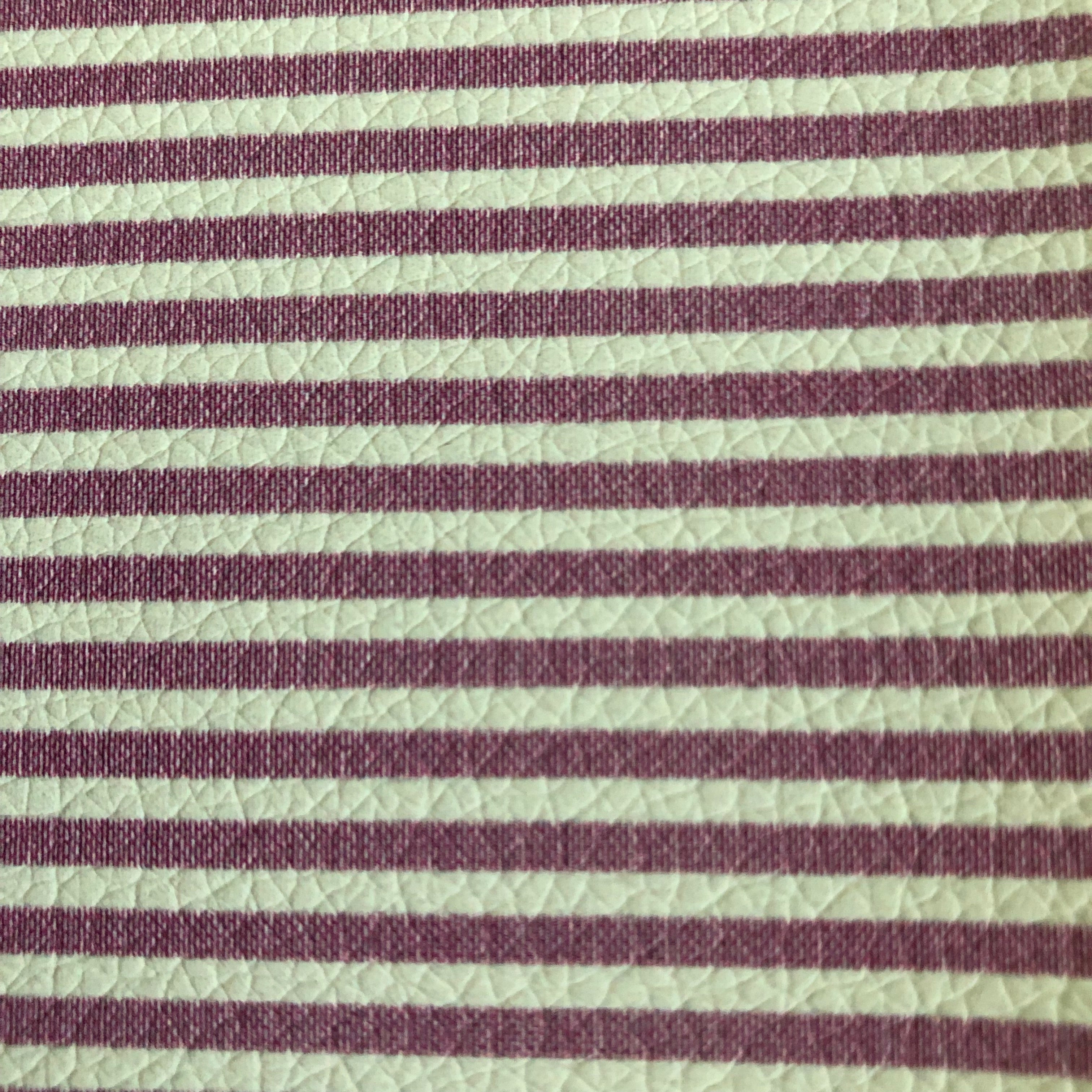tiny purple stripe faux leather - aug