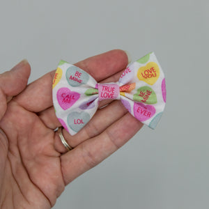 Chatty hearts 2 inch Bow- ATD kind