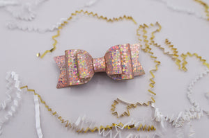 Rose gold sequin double Mila Bow - 2020