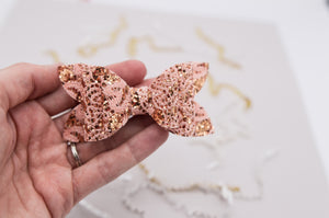 Rose gold lace June Bow - 2020