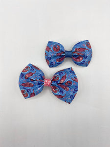 I 💙 Otters 3.5 inch bow or 3 inch bow tie  -CSS2