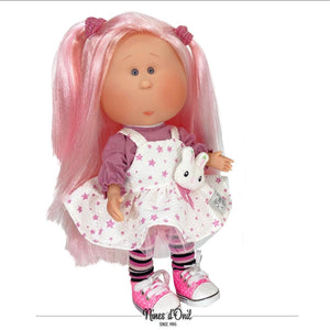 Copy of Mia Pink hair / Rocker dress - Doll RTS